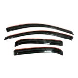 AVS 17-19 Nissan Rogue Sport Ventvisor In-Channel Front & Rear Window Deflectors 4pc - Smoke thumbnail 2