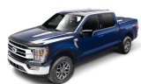 AVS 2021 Ford F-150 (Excl. Tremor/Raptor) Aeroskin Low Profile Hood Shield - Matte Black thumbnail 8