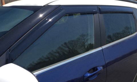 AVS 21-22 Kia Seltos Ventvisor Outside Mount Window Deflectors 4pc - Smoke thumbnail 3
