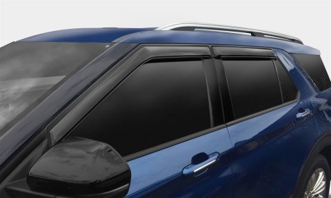 AVS 2022 Nissan Pathfinder Ventvisor Outside Mount Window Deflectors 4pc - Smoke thumbnail 1