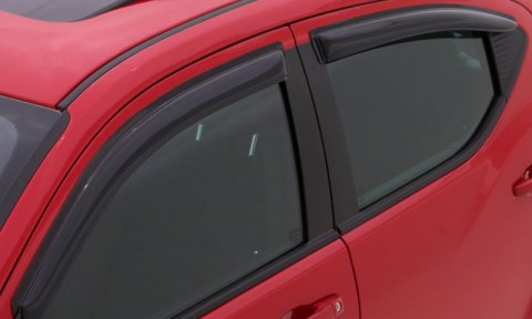 AVS 2022 Honda Civic Ventvisor Outside Mount Window Deflectors 4pc - Smoke thumbnail 4