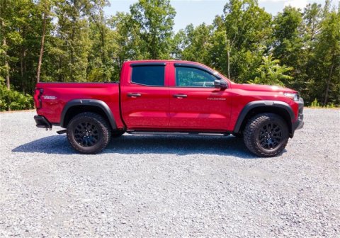 AVS 2023 Chevrolet Colorado / GMC Canyon Ventvisor Outside Mount Window Deflectors 4pc - Smoke thumbnail 2