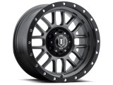 ICON Alpha 20x9 8x170 0mm Offset 5in BS 125.2mm Bore Gun Metal Wheel thumbnail 2