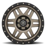 ICON Six Speed 17x8.5 5x150 25mm Offset 5.75in BS 116.5mm Bore Bronze Wheel thumbnail 1