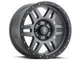 ICON Six Speed 17x8.5 5x150 25mm Offset 5.75in BS 116.5mm Bore Titanium Wheel thumbnail 3