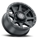 ICON Rebound 17x8.5 8x6.5 13mm Offset 5.25in BS 121.4mm Bore Satin Black Wheel thumbnail 5