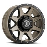 ICON Rebound 17x8.5 8x170 6mm Offset 5in BS 125mm Bore Bronze Wheel thumbnail 1