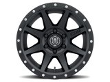 ICON Rebound 18x9 5x5 -12mm Offset 4.5in BS 71.5mm Bore Satin Black Wheel thumbnail 2
