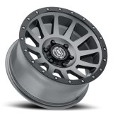 ICON Compression 17x8.5 5x5 -6mm Offset 4.5in BS 71.5mm Bore Titanium Wheel thumbnail 2