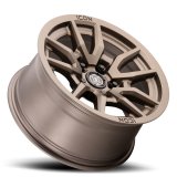 ICON Vector 5 17x8.5 5x5 -6mm Offset 4.5in BS 71.5mm Bore Bronze Wheel thumbnail 4