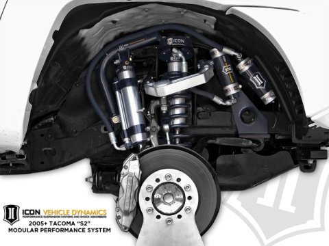 ICON S2 Front 2.5 Omega Series Shocks RR - Pair thumbnail 7