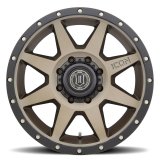 ICON Rebound 20x9 8x170 6mm Offset 5.25in BS Bronze Wheel thumbnail 4