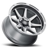 ICON Bandit 20x10 5x150 -24mm 4.5in BS 110.10mm Bore Gun Metal Wheel thumbnail 2