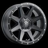 ICON Rebound 20x9 -12mm Offset 5x5 BP 4.5in BS 71.5mm Bore Satin Black Wheel thumbnail 1