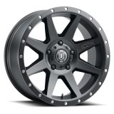 ICON Rebound 20x9 -12mm Offset 5x5 BP 4.5in BS 71.5mm Bore Satin Black Wheel thumbnail 4