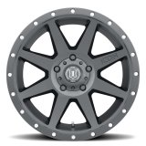 ICON Rebound 20x9 -12mm Offset 5x5 BP 4.5in BS 71.5mm Bore Satin Black Wheel thumbnail 6
