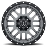 ICON Alpha 20x9 6x135 16mm Offset 5.625in BS Gunmetal Wheel thumbnail 1