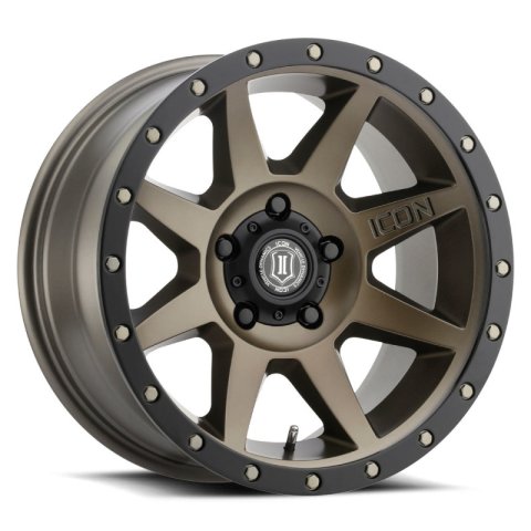 ICON Rebound 17x8.5 5x5.5 0mm Offset 4.75in BS Bronze Wheel thumbnail 3