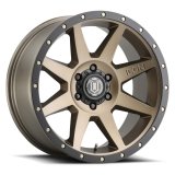 ICON Rebound 20x9 5x5 -12mm Offset 4.5in BS Bronze Wheel thumbnail 2