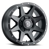 ICON Rebound 20x9 8x170 6mm Offset 5.25in BS Satin Black Wheel thumbnail 3