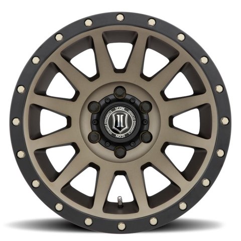 ICON Compression 18x9 6x135 6mm Offset 5.25in BS Bronze Wheel thumbnail 1