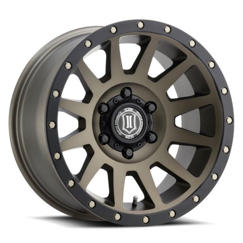 ICON Compression 18x9 6x135 6mm Offset 5.25in BS Bronze Wheel thumbnail 2