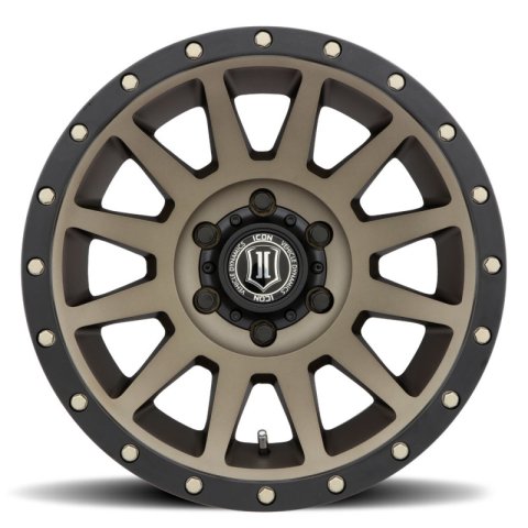 ICON Compression 18x9 6x135 6mm Offset 5.25in BS Bronze Wheel thumbnail 6