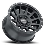 ICON Compression 18x9 5x5 -12mm Offset 4.5in BS Satin Black Wheel thumbnail 3