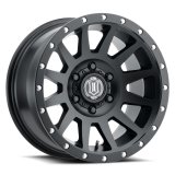 ICON Compression 18x9 5x5 -12mm Offset 4.5in BS Satin Black Wheel thumbnail 4