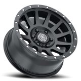 ICON Compression 18x9 5x5 -12mm Offset 4.5in BS Satin Black Wheel thumbnail 6
