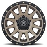 ICON Compression 20x10 5x150 -19mm Offset 4.75in BS Bronze Wheel thumbnail 2