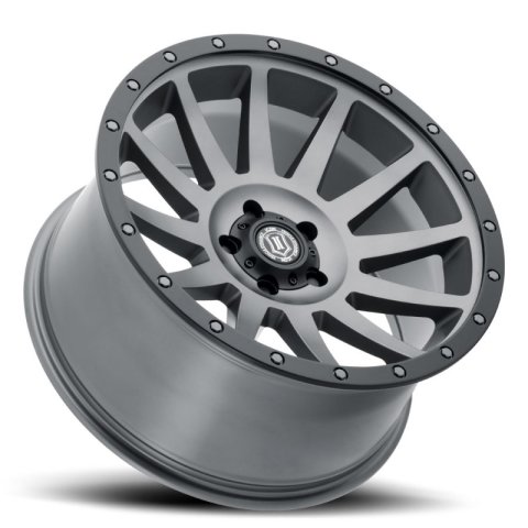 ICON Compression 20x10 5x150 -19mm Offset 4.75inBS Titanium Wheel thumbnail 6