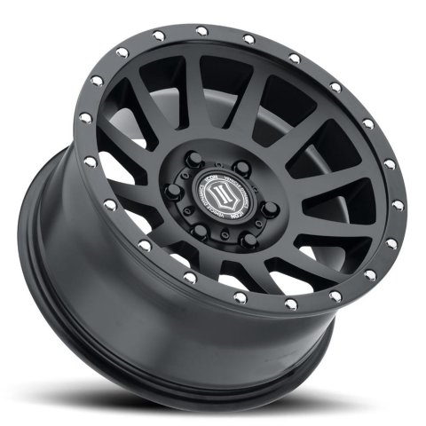 ICON Compression 20x10 6x135 -19mm Offset 4.75inBS Satin Black Wheel thumbnail 3