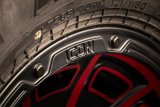 ICON Victory17x8.5 6x5.5 0mm Offset 4.75in BS Satin Black w/Red Tint Wheel thumbnail 7