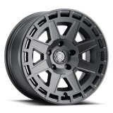 ICON Compass 17x8.5 6x135 6mm Offset 5in BS Satin Black Wheel thumbnail 4