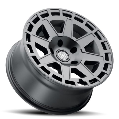 ICON Compass 17x8.5 5x5 -6mm Offset 4.5in BS Satin Black Wheel thumbnail 3