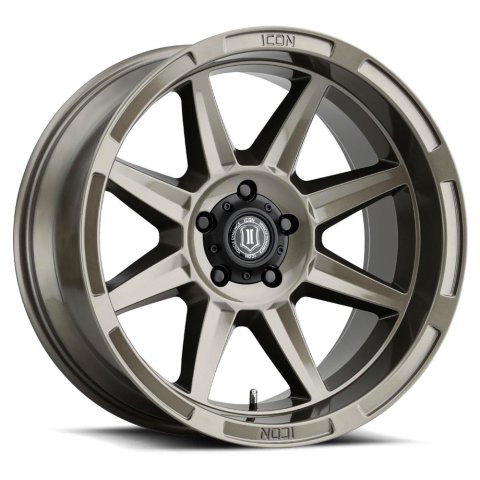 ICON Bandit 20x10 5x150 -24mm Offset 4.5in BS Gloss Bronze Wheel thumbnail 1