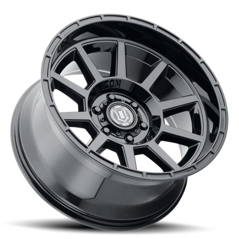 ICON Recoil 20x10 5x150 -24mm Offset 4.5in BS Gloss Black Wheel thumbnail 2