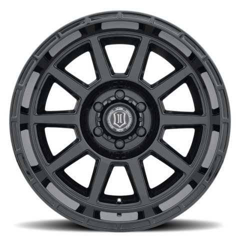 ICON Recoil 20x10 5x150 -24mm Offset 4.5in BS Gloss Black Wheel thumbnail 4