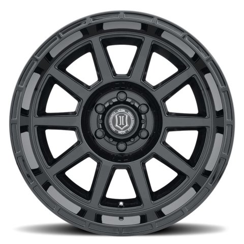 ICON Recoil 20x10 6x135 -24mm Offset 4.5in BS Gloss Black Wheel thumbnail 2