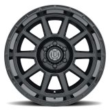 ICON Recoil 20x10 5x5 -24mm Offset 4.5in BS Gloss Black Wheel thumbnail 1