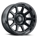 ICON Recoil 20x10 5x5 -24mm Offset 4.5in BS Gloss Black Wheel thumbnail 2