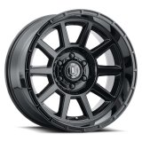 ICON Recoil 20x10 5x5 -24mm Offset 4.5in BS Gloss Black Wheel thumbnail 5