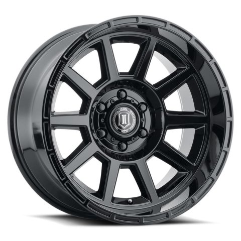 ICON Recoil 20x10 6x5.5 -24mm Offset 4.5in BS Gloss Black Wheel thumbnail 2