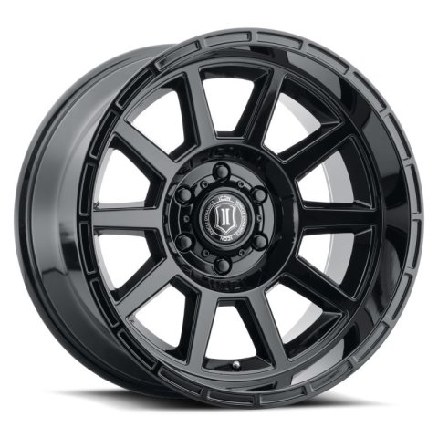 ICON Recoil 20x10 6x5.5 -24mm Offset 4.5in BS Gloss Black Wheel thumbnail 4