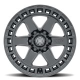 ICON Raider 17x8.5 6x135 6mm Offset 5in BS Satin Black Wheel thumbnail 2