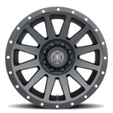 ICON Compression 20x10 8x6.5 -19mm Offset 4.75in BS 121.4mm Bore Satin Black Wheel thumbnail 1