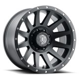 ICON Compression 20x10 8x170 -19mm Offset 4.75in BS 125mm Bore Satin Black Wheel thumbnail 2