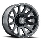 ICON Compression 20x10 8x180 -19mm Offset 4.75in BS 124.2mm Bore Satin Black Wheel thumbnail 6