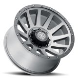 ICON Compression 20x10 8x180 -19mm Offset 4.75in BS 124.2mm Bore Titanium Wheel thumbnail 3